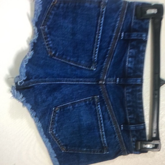 Free people loving good vibrations cut off shorts - Picture 4 of 5